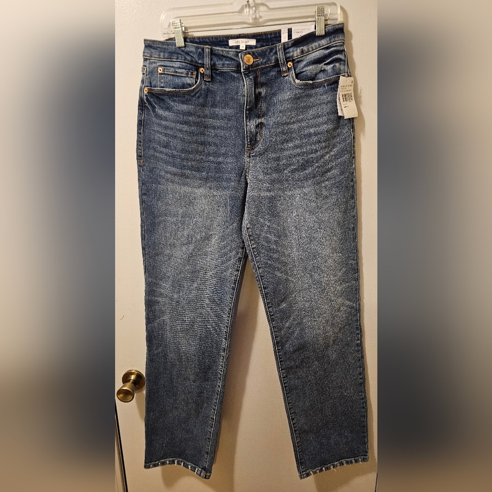 STS Blue Allison‎ High Rise Straight Leg Jeans Women's Size 31 NWT